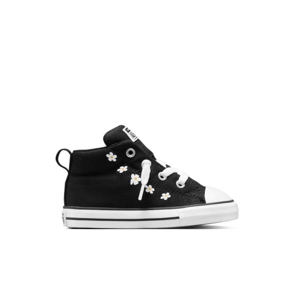 Converse Toddler Street Mid Top Sneakers - Black 9T